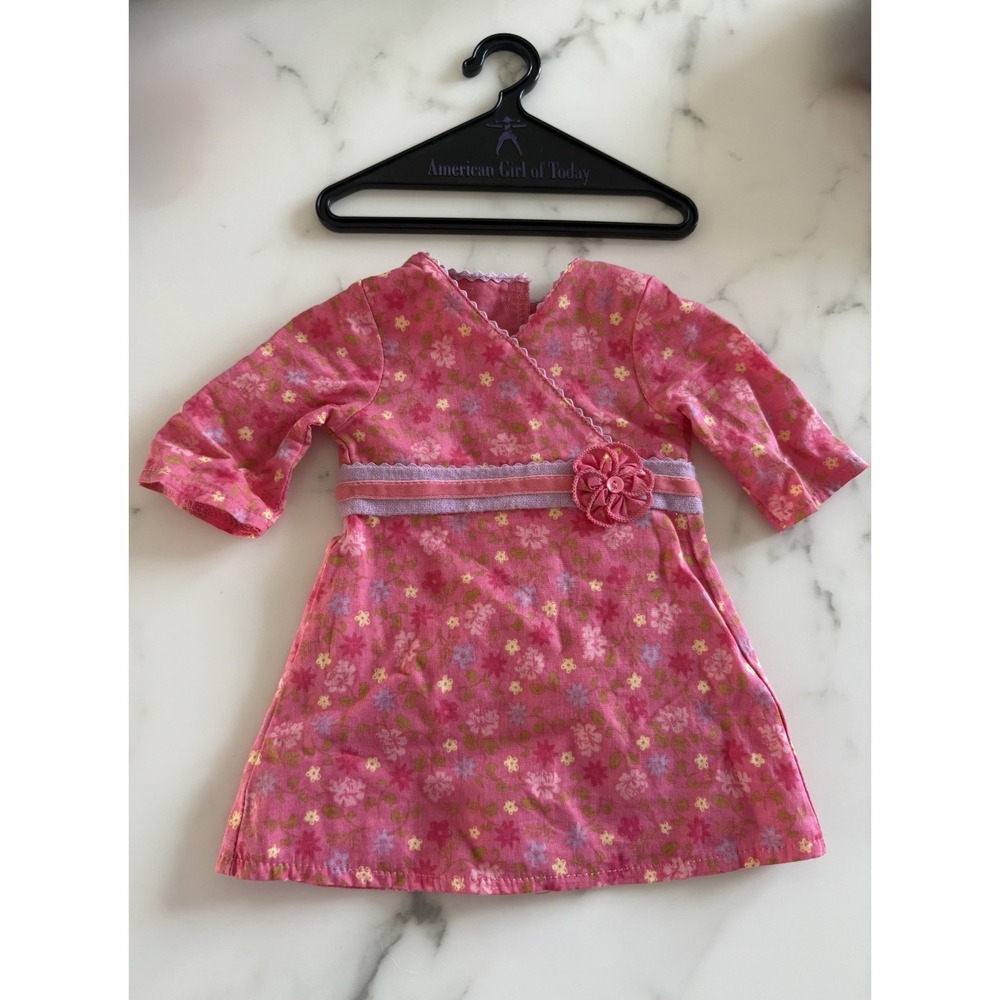 AMERICAN GIRL DOLL GIRL OF THE YEAR CHRISSA  FLORAL  MEET DRESS